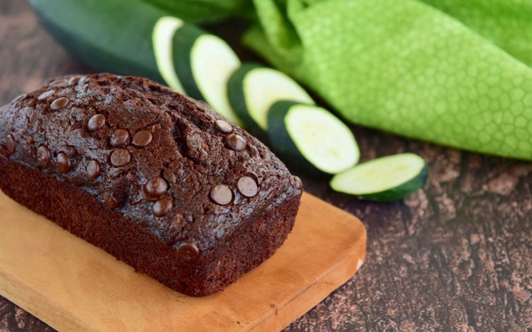 Cake sucré aux légumes cuisson vapeur : courgette & chocolat