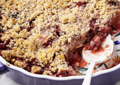 Crumble d&rsquo;hiver, un dessert anti inflammatoire
