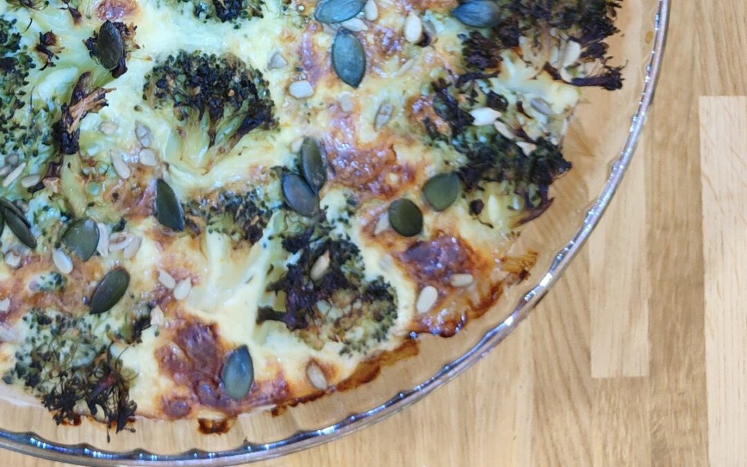 Tarte au brocoli de Marie